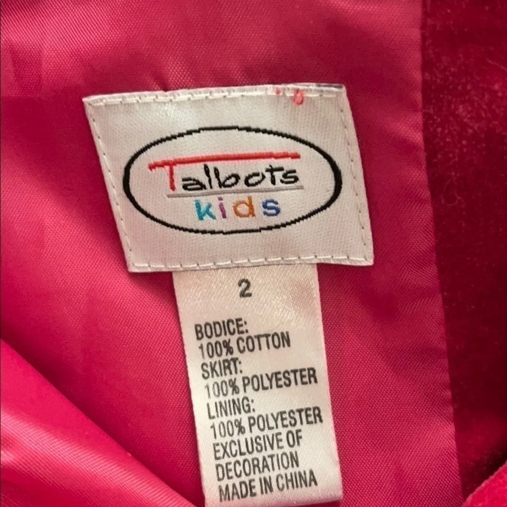 EUC Talbots Kids girls party dress​​​​​​​​​​​​​​